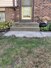 After our crew lifted the concrete slabs