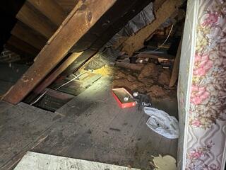 Cellulose Added to Old Home in Euclid, OH