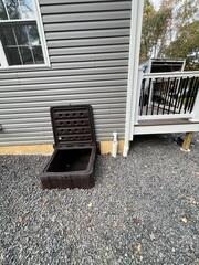 We completed the project with a durable Turtl Crawl Space Entry System, providing a watertight, secure entry that keeps out debris and moisture while allowing easy access for maintenance.