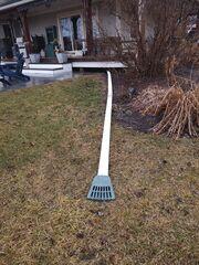 IceGuard® Discharge Line Protection: IceGuard fittings were added outside the home to prevent freezing or blockages, allowing water to safely discharge even in subzero temperatures.

LawnScape® Outlet: The discharge line was extended to a discreet LawnScape outlet, releasing water safely away from the foundation while blending seamlessly into the yard.