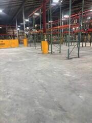Warehouse floor area completed.