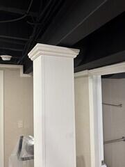 Updates beams and Ceiling