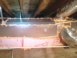 The ducts are now fully encapsulated and air-sealed. With no more leaks, properly insulated ducts ensure cool air flows efficiently, allowing the AC to cycle correctly, save energy, and prevent higher energy bills.