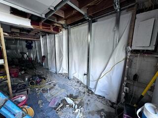 Foundation Settlement and Waterproofing Basement in Fort Belvoir, VA