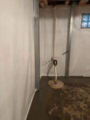 Finished install of the foundation and waterproofing challenges, this includes CleanSpace, Waterguard, Powerbrace and Iceguard