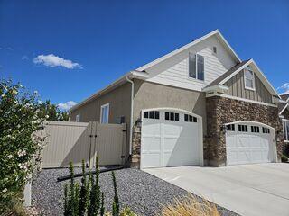 The previous downspouts were thin clogging the gutters.