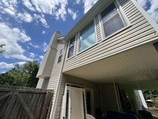 Checking the downspout positioning and making the best recommendations for the best water flow possible.