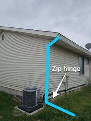 where we added the zip hinge.