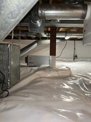 After: The homeowner was grateful to know their crawl space was properly repaired and encapsulated.