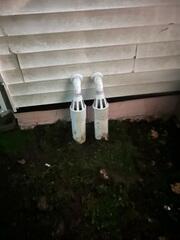 IceGuard® Discharge Line Protection:
Installed on the sump discharge line to prevent freezing and allow water to escape even if the line becomes blocked by ice or debris during the cold Vermont winters.