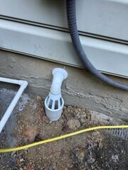 We added our IceGuard Discharge Line to safeguard the system from freezing conditions, allowing the TripleSafe Sump Pump to discharge water efficiently even in cold weather.