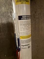 During: Our Radon Sales & Service Technician recommended installing a Radon Mitigation System in the home.