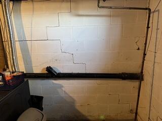 Cracked Foundation Stabilized in Albert Lea, MN