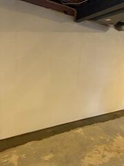 WaterGuard was installed to direct any seeping groundwater to the sump pump for removal.