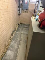Targeting Water Woes In Bayside, NY Unfinished Basement
