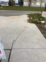 This professional repair immediately improves the church's curb appeal while creating a watertight seal that safeguards the concrete from long-term weather damage and costly deterioration.