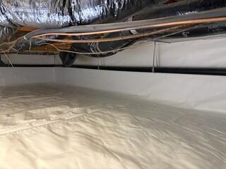 CleanSpace was used to encapsulate the space, sealing it off from moisture and humidity.