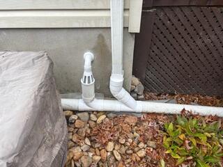 IceGuard was installed on the discharge line to keep the line from freezing during the winter months.