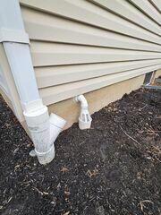 IceGuard was installed on the discharge line to help prevent backups into the basement due to freezing.