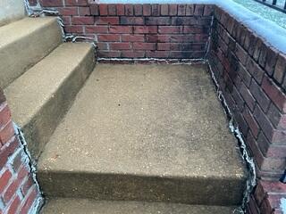 Concrete From Steps Sinking in California, MD