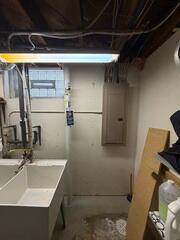 During: Our Foreman, Justin, recommended installing a Radon Mitigation System in the home.