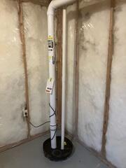 During: Our Foreman, Gus, and his crew installed the system in the home.