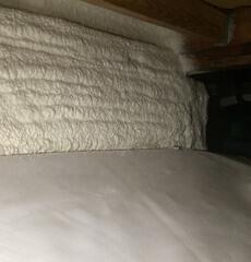 Encapsulating with our CleanSpace and spray foam insulation will protect this home from stagnant water and moisture that could damage the stability of the posts causing sagging floors.