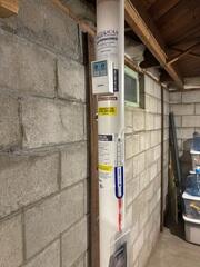 During: Our Radon Sales + Service Technician, Jackson, traveled to the home to begin the installation.