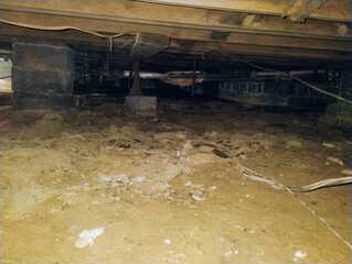 Crawl Space in Sterling, VA in need to encapsulation.