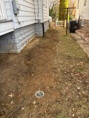 LawnScape was installed on the lawn to release the water from the basement securely away from the foundation.