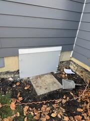 Everlast door was installed to keep the crawl space environment healthy.