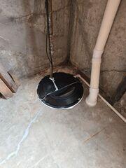 Sump Pit: Sealed sump pit to prevent radon from entering through the slab.
