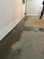 After: The homeowner was given peace of mind knowing their basement was properly secured and waterproofed.