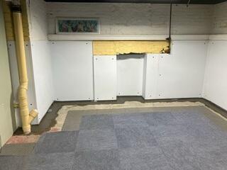 Basement Water Proofing System