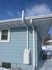 After: The homeowner was given peace of mind knowing their radon risk was lowered.