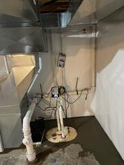 TripleSafe was installed to provide the ultimate protection against flooding with its three pumps.