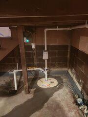 After: The homeowner was delighted with the work completed by Lane and his crew.