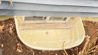 SunHouse is a clear, durable cover that fits over window wells to keep out rain, snow, leaves, and debris. It also allows natural light into the basement while protecting the window and well from water intrusion.