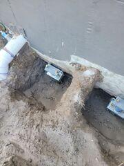 Retrofit brackets installed.