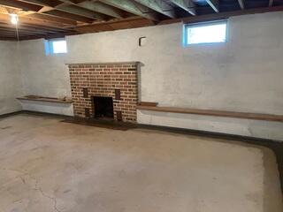 Fresh concrete poured over the newly installed WaterGuard drainage system, restoring the basement floor and completing the waterproofing solution.