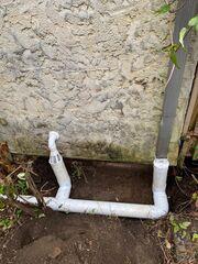 To protect against winter-related backups, our crew installed our IceGuard Discharge Line. This system allows water to escape if the discharge pipe becomes frozen or blocked, ensuring uninterrupted sump pump operation and reliable basement protection year-round.