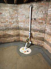 The TripleSafe system offers three levels of pumping protection to handle varying water volumes and power outages. It delivers dependable performance during heavy storms to keep the basement dry.