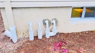 IceGuard prevents sump pump discharge lines from freezing or clogging during winter, allowing water to safely escape even in below-freezing temperatures.