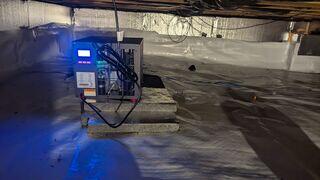 SaniDry Sedona Dehumidifier.