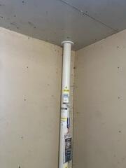 During: Our Foreman, Gus, and his crew installed the interior section of the system.