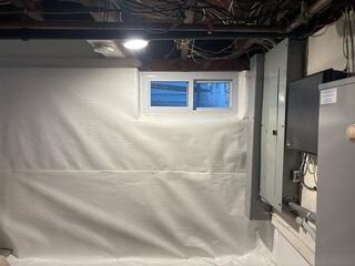 CleanSpace seals the basement against moisture, humidity, and odors, creating a clean and dry foundation for finishing. This durable vapor barrier helps protect the space and improves overall air quality.