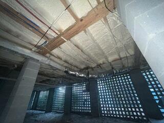 Beautifully Spray Foamed Crawlspace in Johns Island