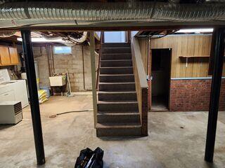 Interior Perimeter Basement Drain Installed in Blomkest, MN