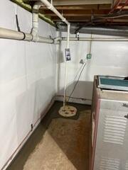 Our TripleSafe Sump Pump was installed to ensure reliable and continuous water removal during heavy rainfall or unexpected power outages.