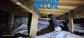 The original radon contractor used a piece of drain tile and connected between the perforated pipe beneath the vapor barrier and that of the exhaust point.